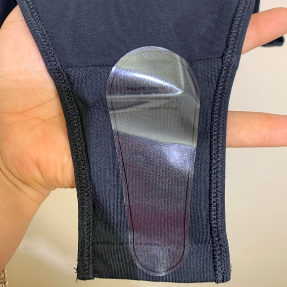 Everlane The Cutaway Tank Bodysuit Black bikini Body Suit Women’s NWOT - Picture 11 of 12